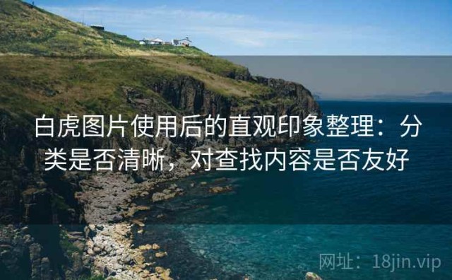 白虎图片使用后的直观印象整理：分类是否清晰，对查找内容是否友好