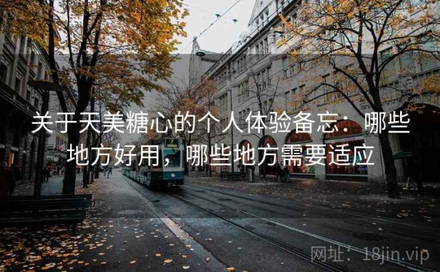 关于天美糖心的个人体验备忘：哪些地方好用，哪些地方需要适应