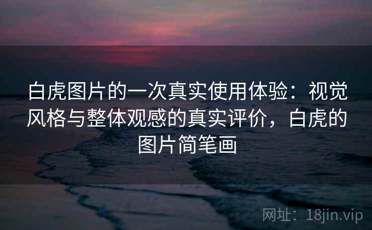 白虎图片的一次真实使用体验：视觉风格与整体观感的真实评价，白虎的图片简笔画