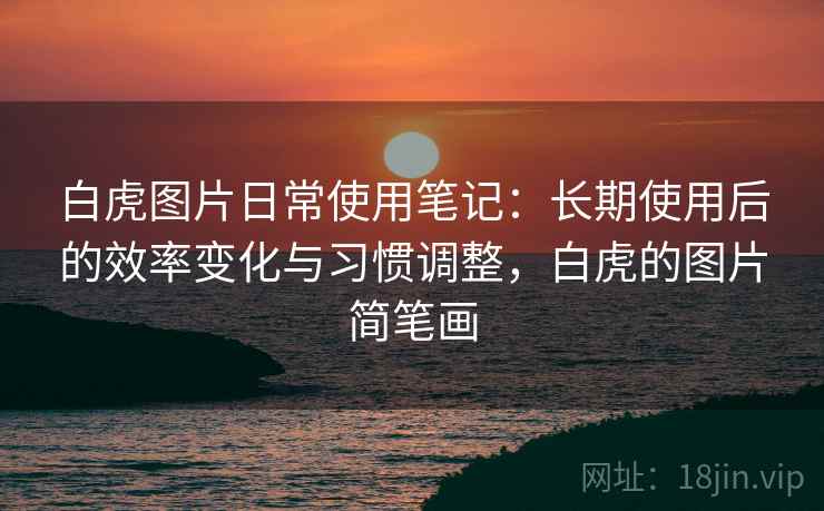 白虎图片日常使用笔记：长期使用后的效率变化与习惯调整，白虎的图片简笔画