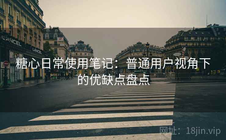 糖心日常使用笔记：普通用户视角下的优缺点盘点